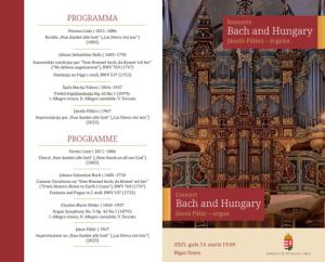 A koncert programja