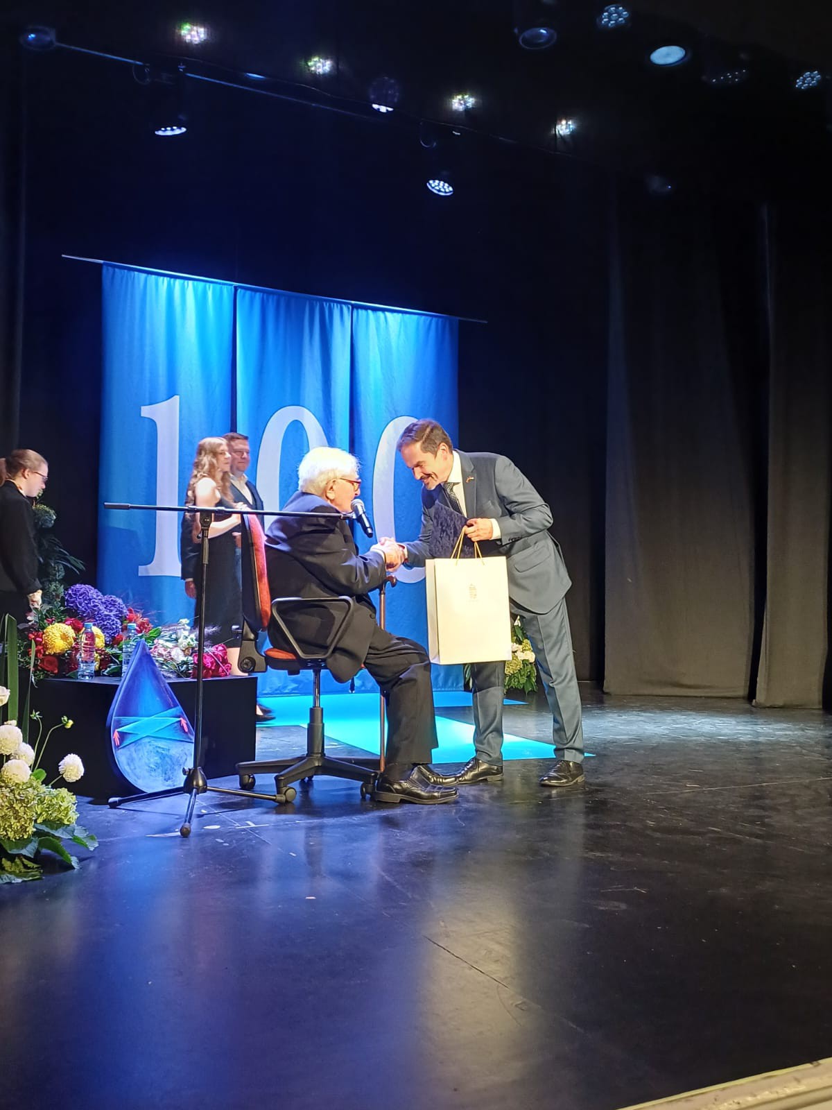 Marģers Vestermanis turns 100