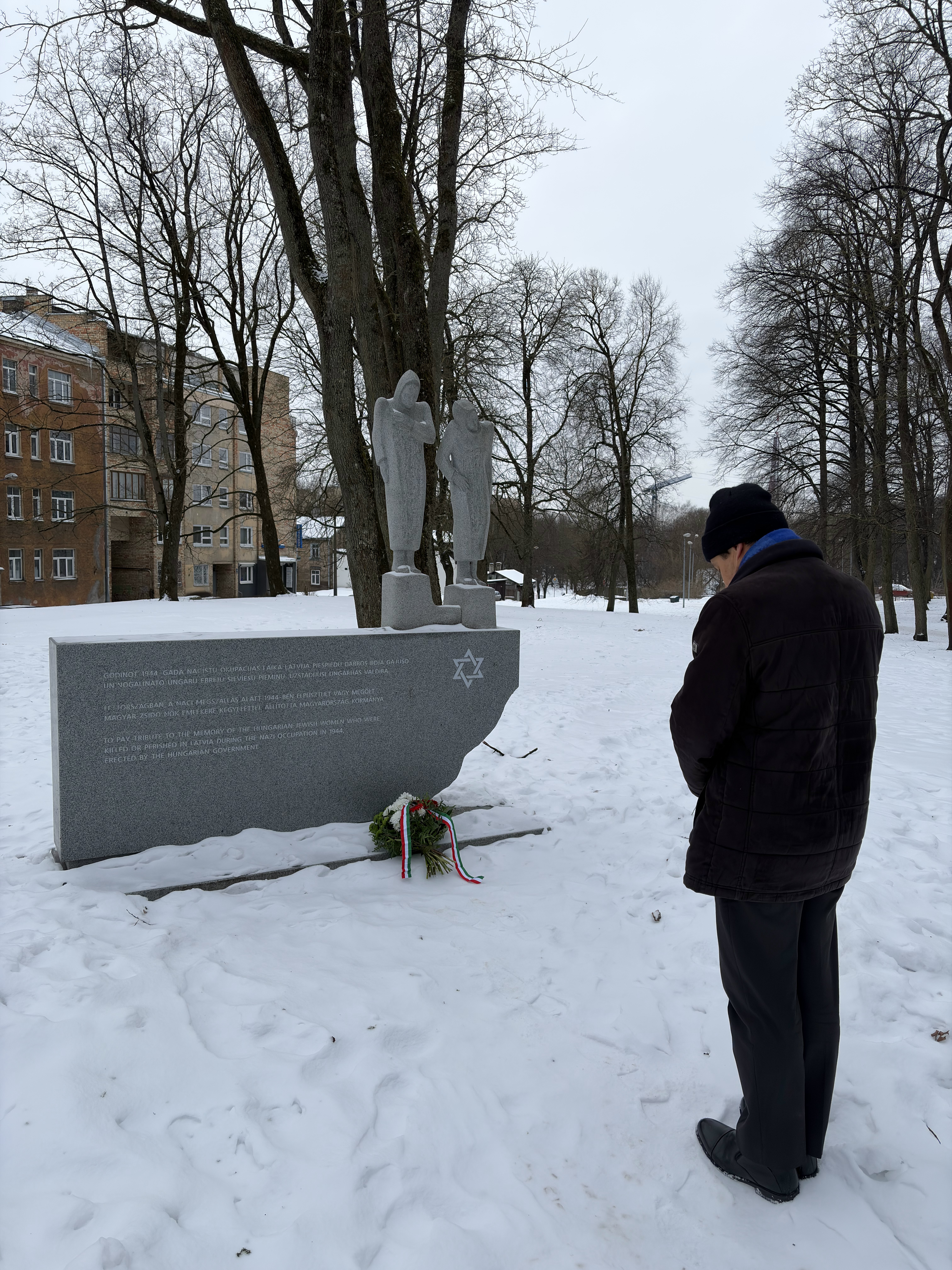 Megemlékezés a holokauszt lettországi magyar áldozatairól